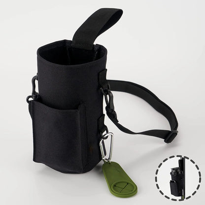 Magnetic Gym Water Bottle Bag Holder, Built-in Magnet for Easy Attachment to Metal Surface, Magnetic Bottle Sleeve Pouch