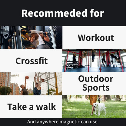 Magnetic Gym Water Bottle Bag Holder, Built-in Magnet for Easy Attachment to Metal Surface, Magnetic Bottle Sleeve Pouch